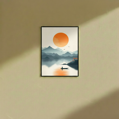 Abstract Peace - Wall Frame