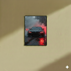 The Smoke Vehicle - Wall Frame