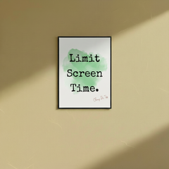 Limit Screen.... - Wall Frame