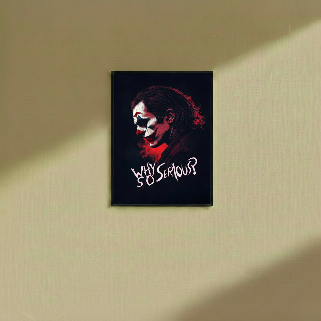 Why So Serious  - Wall Frame