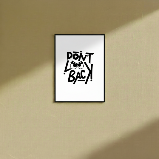 Don't Look...- Wall Frame