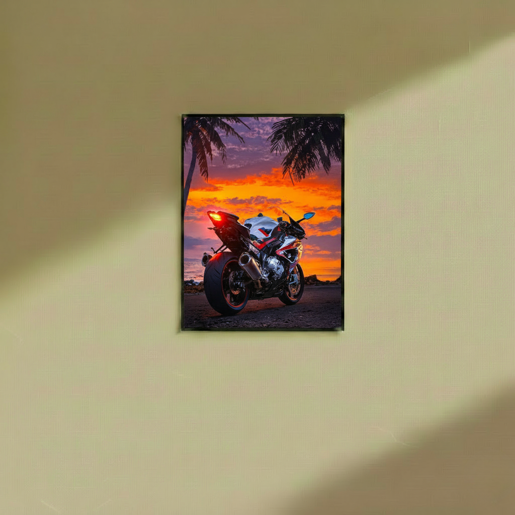 White Ride - Wall Frame