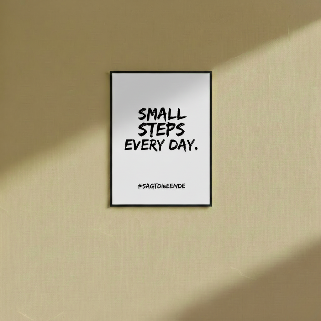 Small Steps - Wall Frame