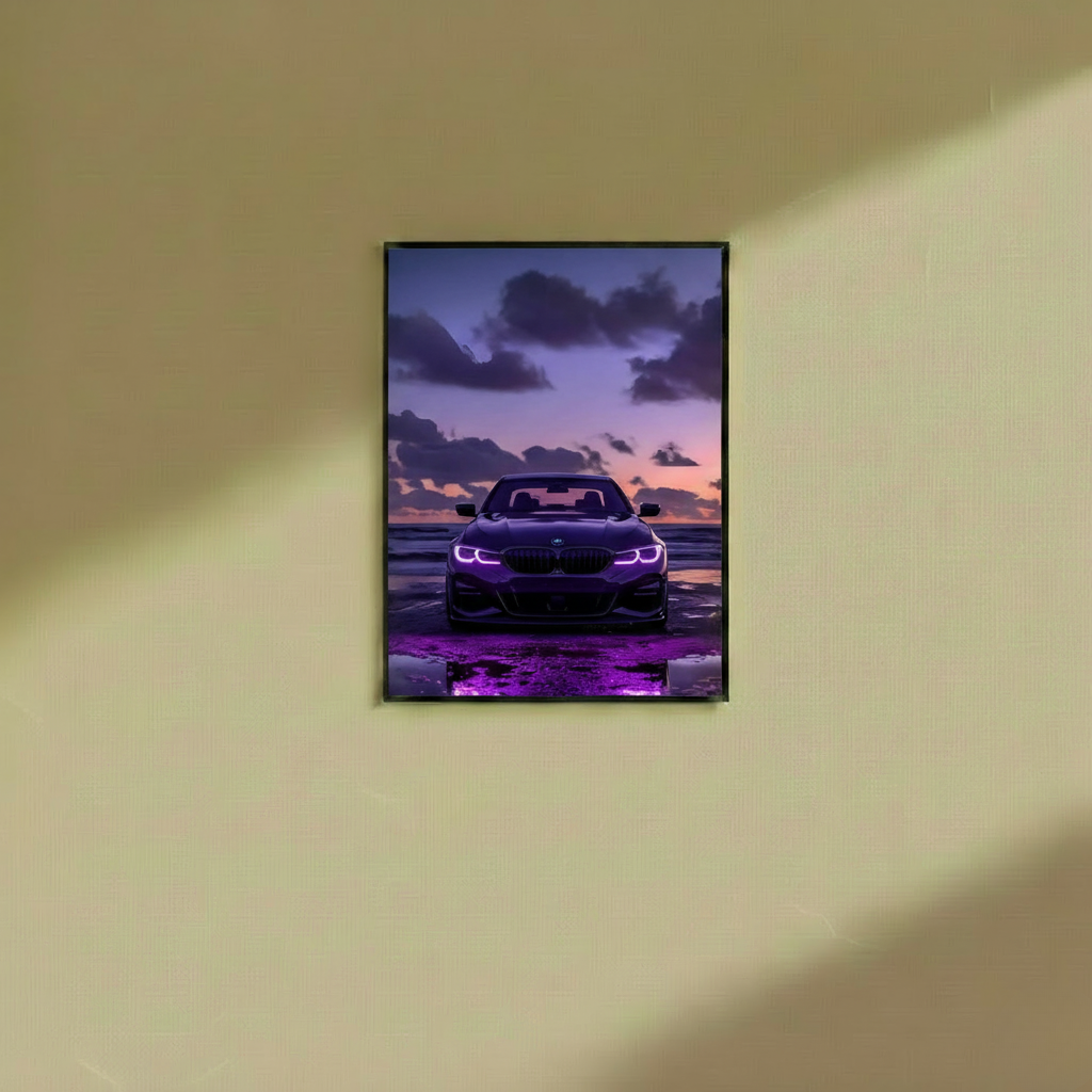 Purple Dawn - Wall Frame