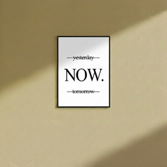 Now  - Wall Frame