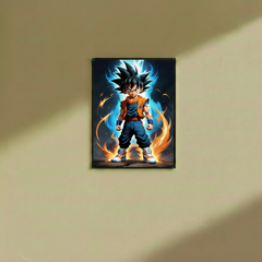 Angry Goku  - Wall Frame