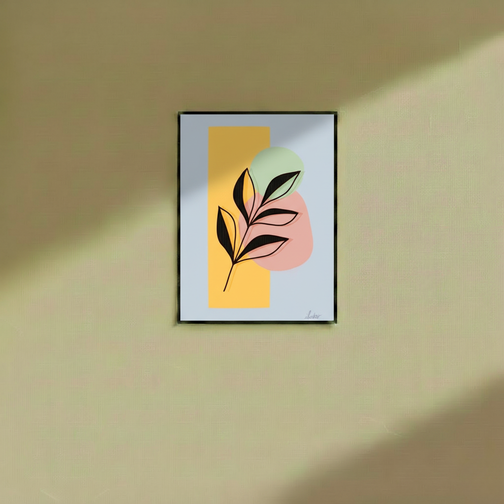 Abstract Mayers  - Wall Frame