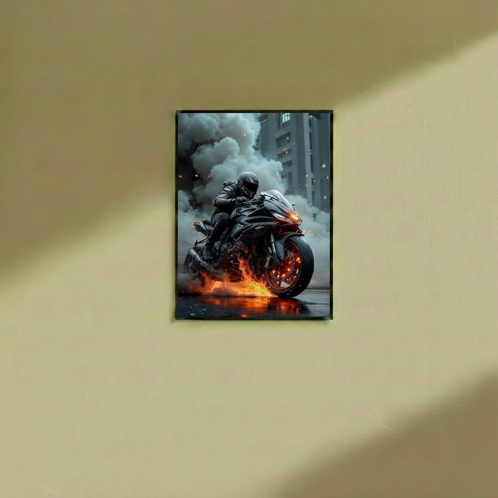 Flamer Ride - Wall Frame