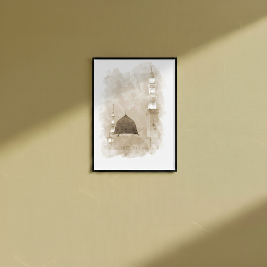 Beautiful Madina sketch - Wall Frame