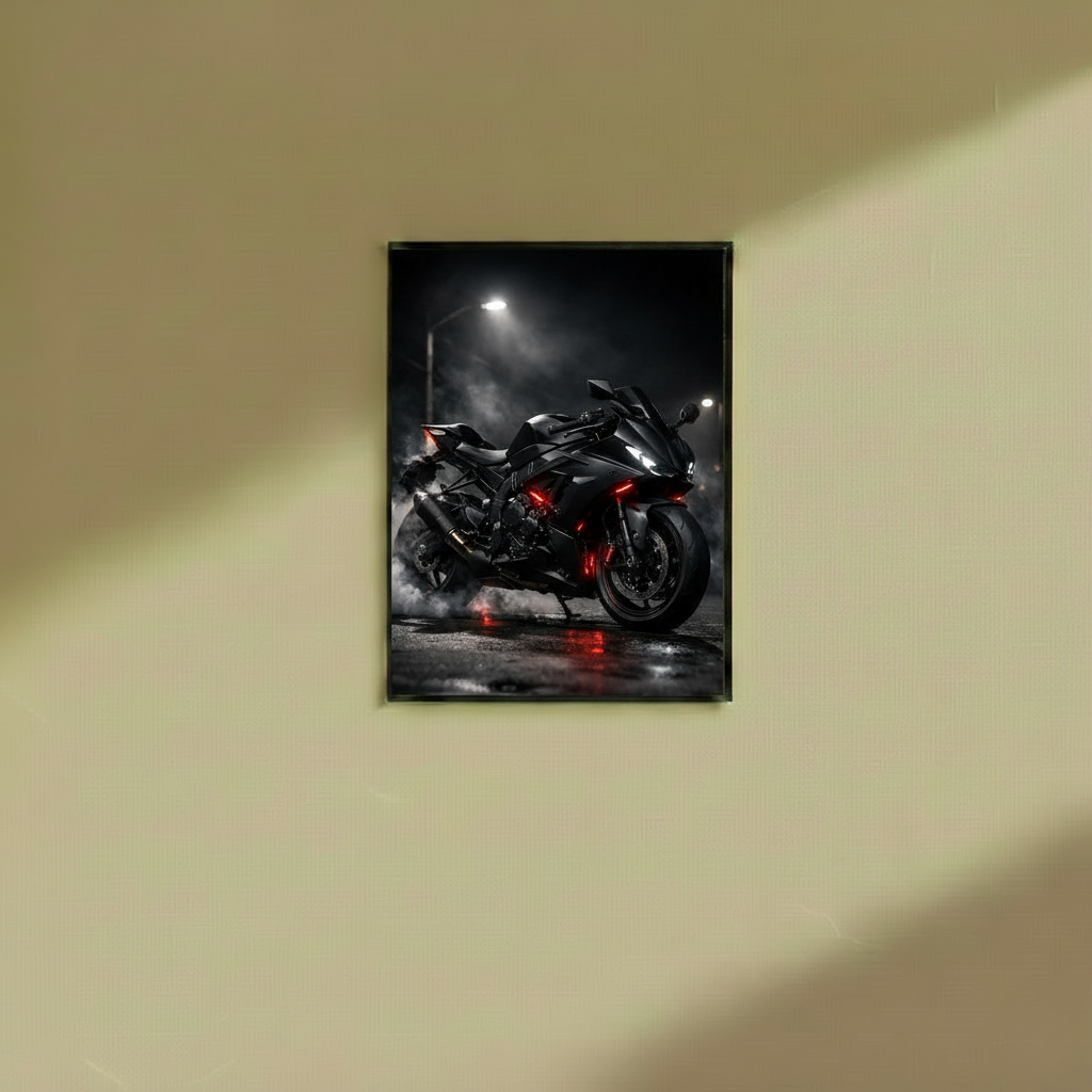 Black Hawk - Wall Frame
