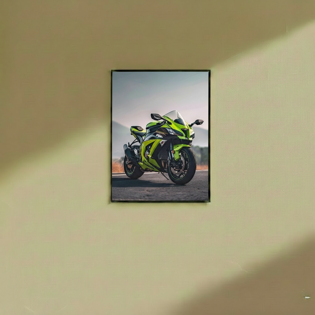 Green Ride - Wall Frame
