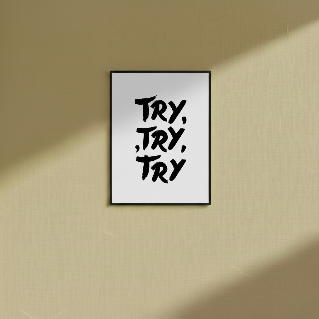 Try - Wall Frame