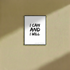 I Can.... - Wall Frame